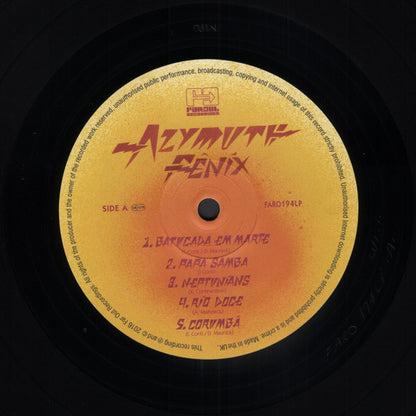 Azymuth : Fênix (LP, Album)