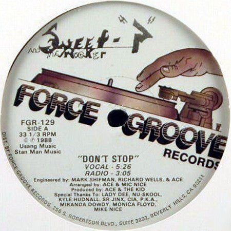 Sweet-"P" And The Rocker* : Don't Stop (12")