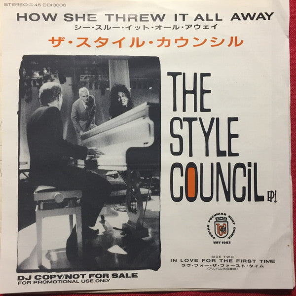 The Style Council : How She Threw It All Away (7", Promo)