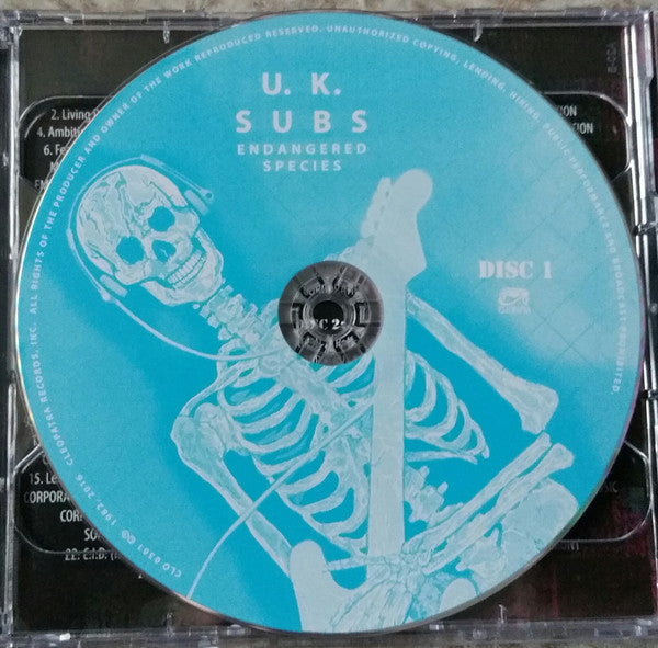 UK Subs : Endangered Species (2xCD, Album, Dlx, RE)