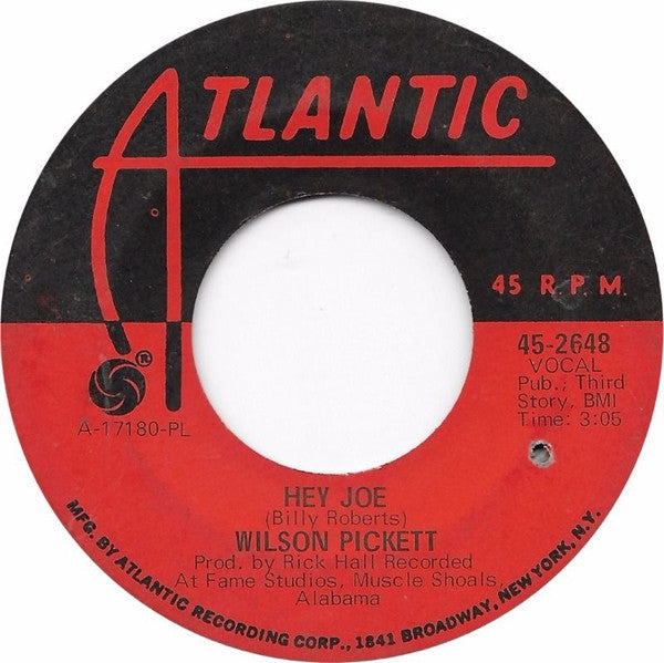 Wilson Pickett : Hey Joe (7", Single)