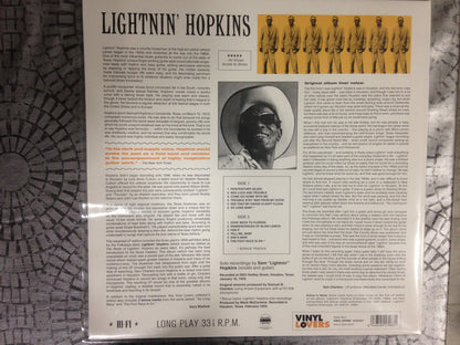 Lightnin' Hopkins : Lightnin' Hopkins (LP, Album, Ltd, RE, 180)