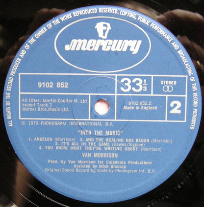 Van Morrison : Into The Music (LP, Album)