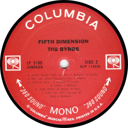 The Byrds : Fifth Dimension (LP, Album, Mono, RE)