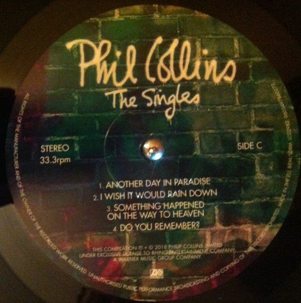 Phil Collins : The Singles (2xLP, Comp, RE)