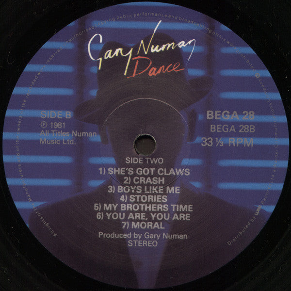 Gary Numan : Dance (LP, Album, Gat)