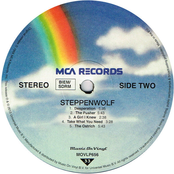 Steppenwolf : Steppenwolf (LP, Album, RE)
