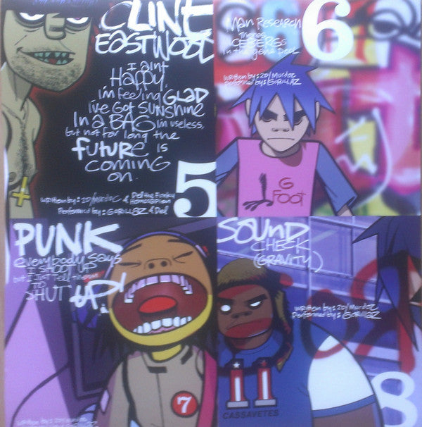Gorillaz : Gorillaz (2xLP, Album, RE, Gat)