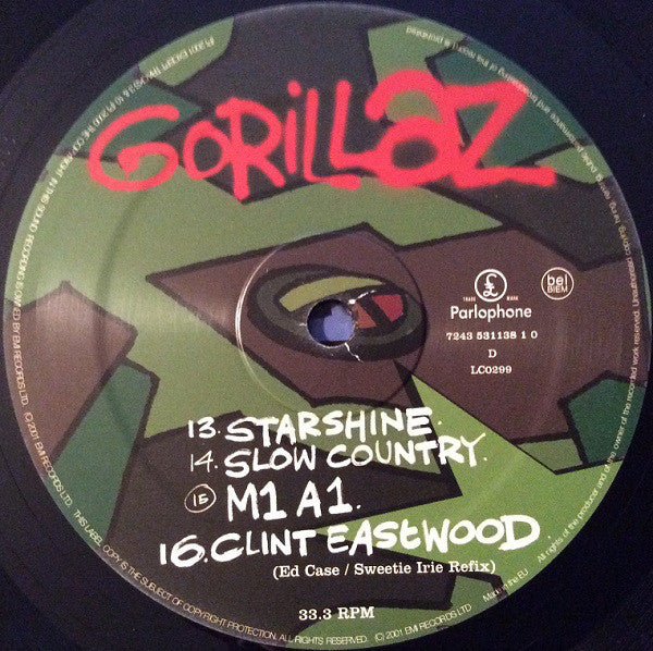 Gorillaz : Gorillaz (2xLP, Album, RE, Gat)