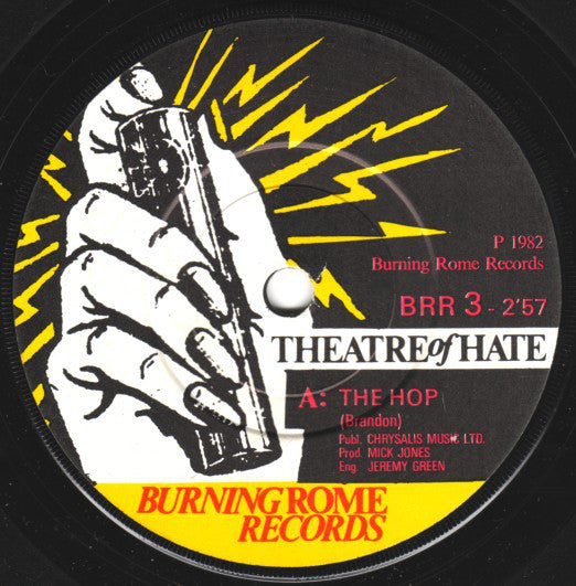 Theatre Of Hate : The Hop (7", Single)