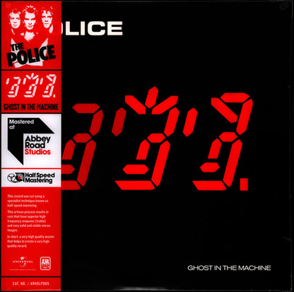 The Police : Ghost In The Machine (LP, Album, Ltd, RE, RM, Hal)