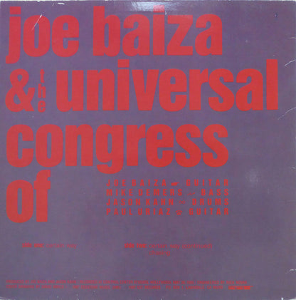 Universal Congress Of : Joe Baiza & The Universal Congress Of (LP, Album)