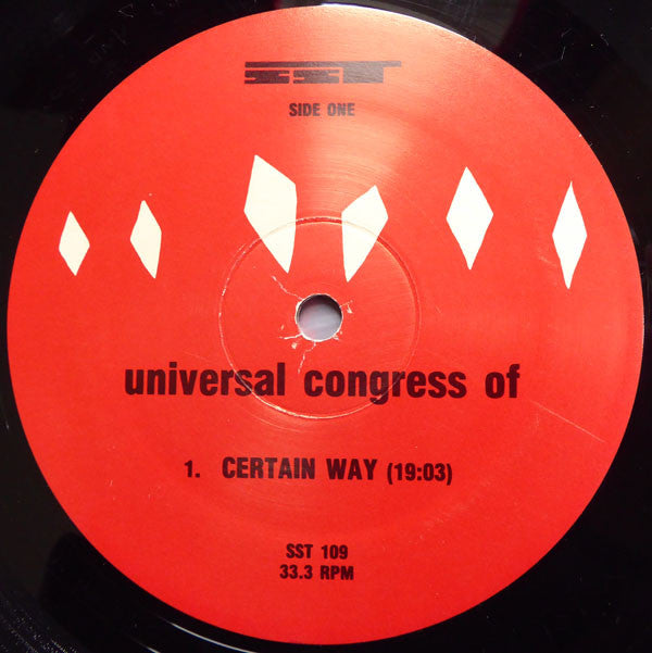 Universal Congress Of : Joe Baiza & The Universal Congress Of (LP, Album)