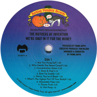 The Mothers : We're Only In It For The Money (LP, Album, RE, RM, Gat)